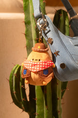 Gingham Cowboy Tayto Potato Bag Charm