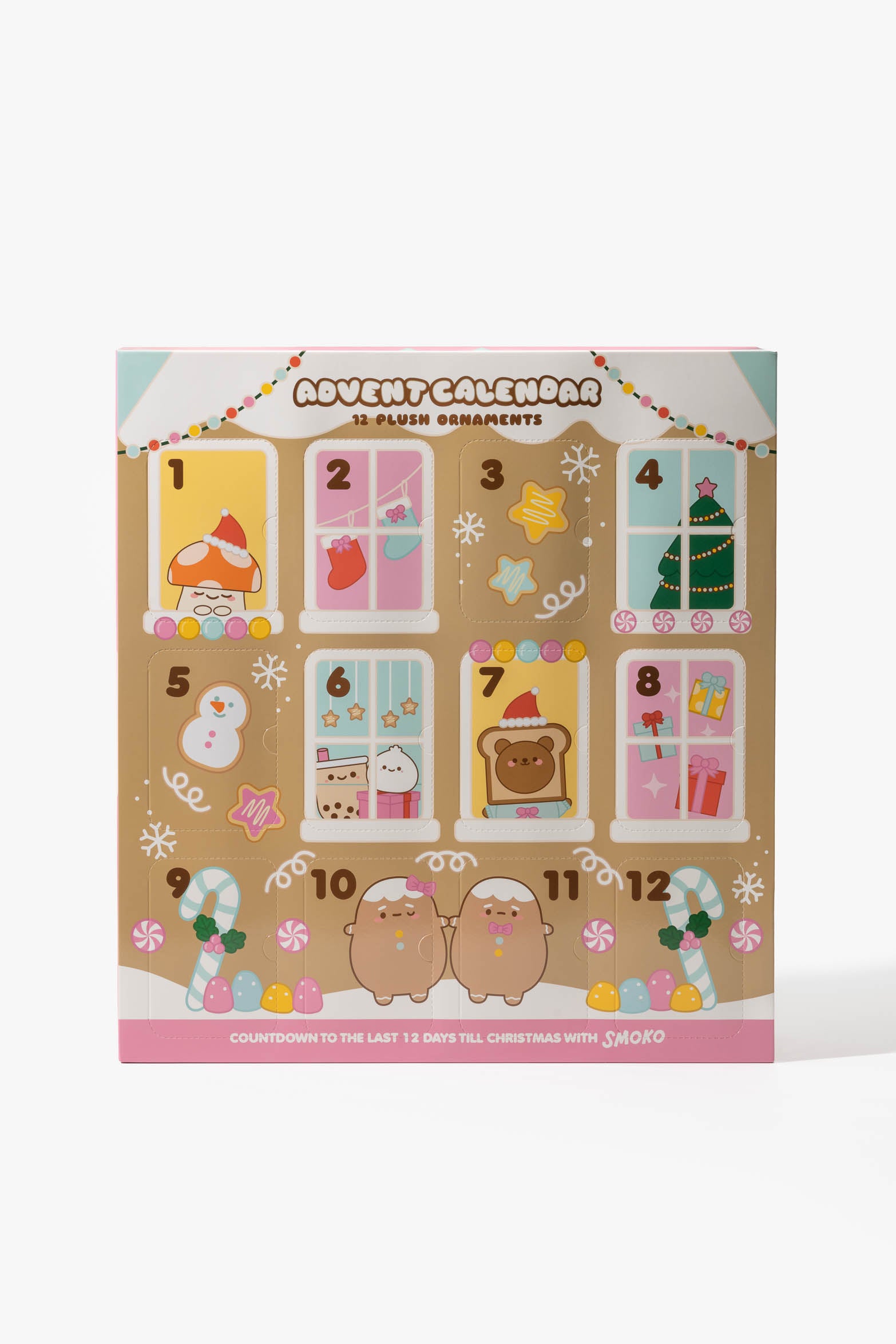 Smoko Friends Plush Advent Calendar (2024 Series)