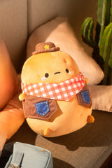 Gingham Cowboy Tayto Potato Midi Mochi Plush