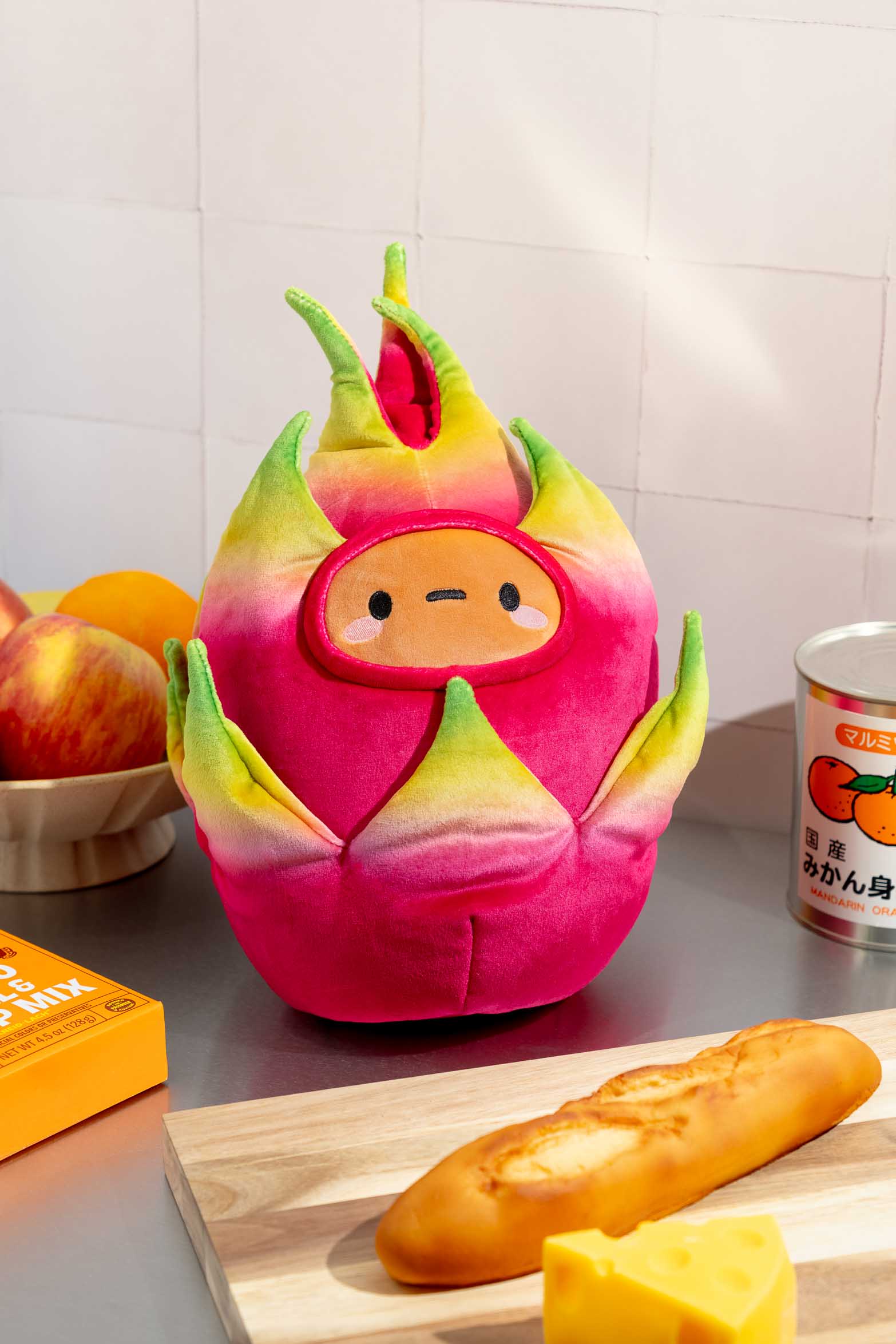 Dragonfruit Tayto Potato Midi Mochi Plush