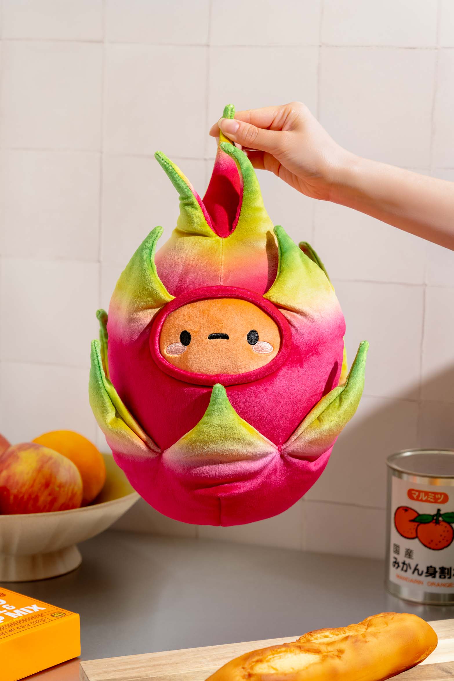 Dragonfruit Tayto Potato Midi Mochi Plush