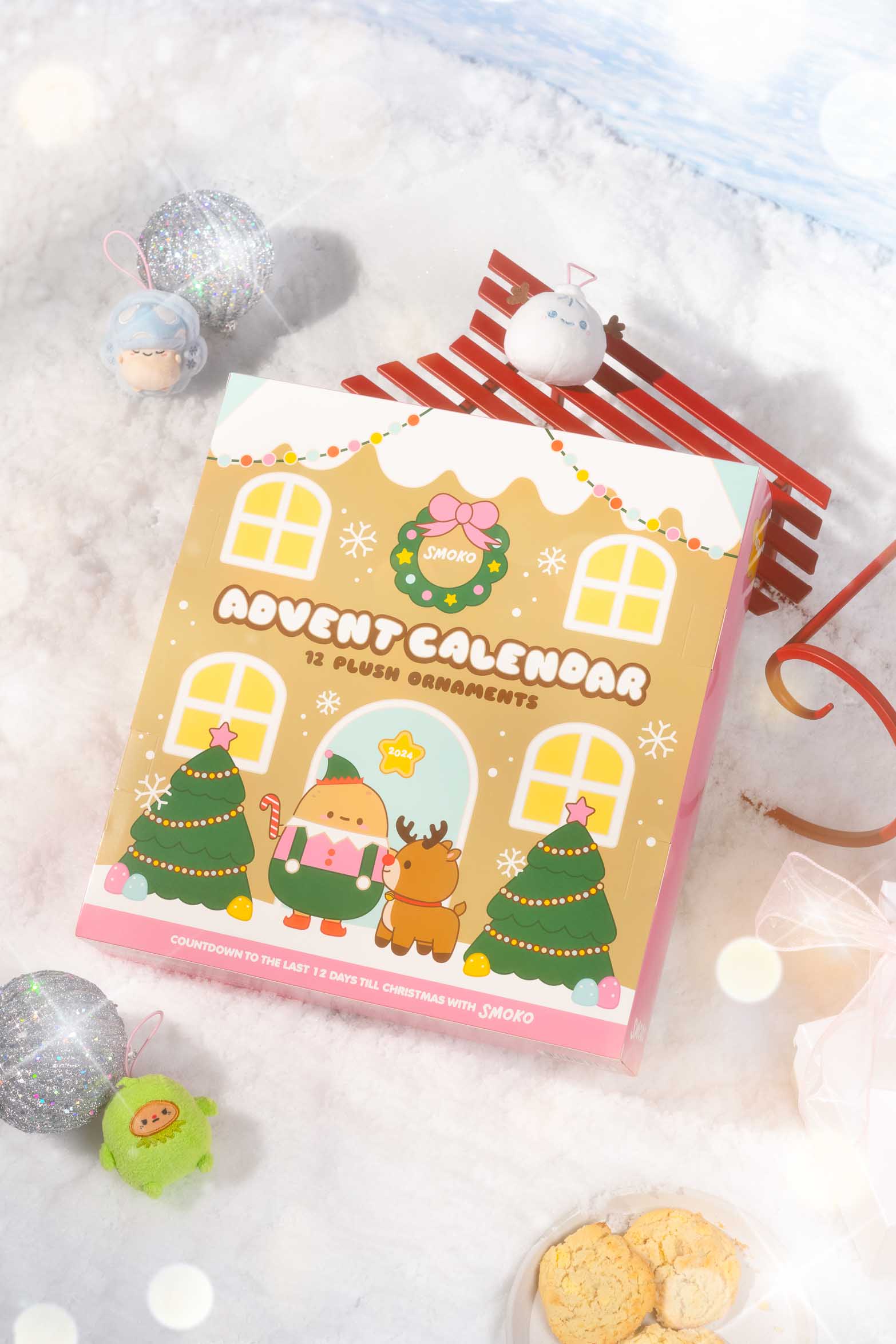 Smoko Friends Plush Advent Calendar (2024 Series)