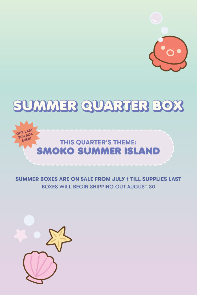 Quarterly Plush Subscription Box (Summer Box)