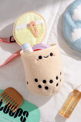 Pearl Boba Tea Makeup Bag